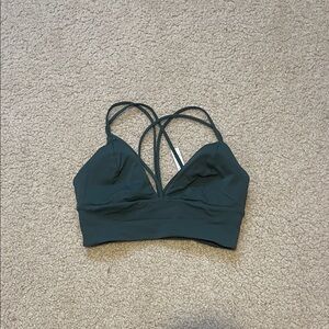 Lululemon Athletica Deep Green Strappy Bralette